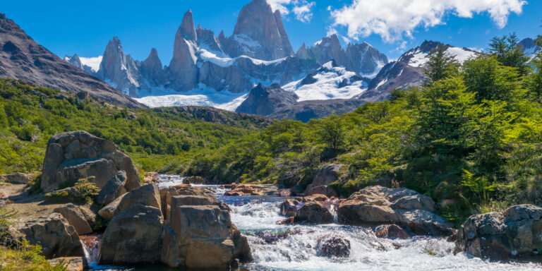 Mount Fitz Roy in Los Glaciares National Park, Patagonia