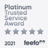 Feefo Platinum 2021