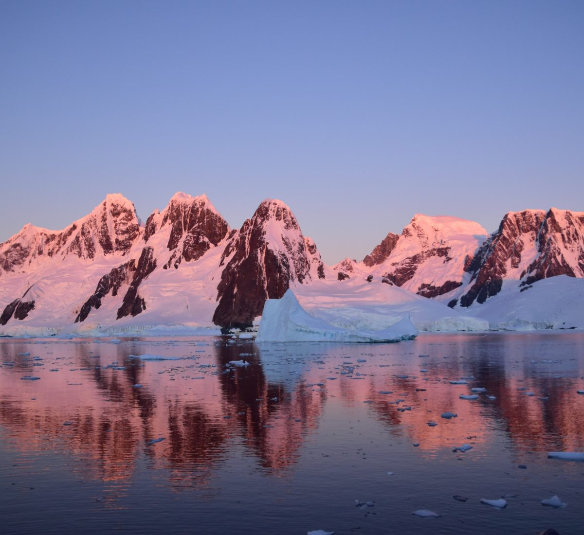 Sunset Antarctica