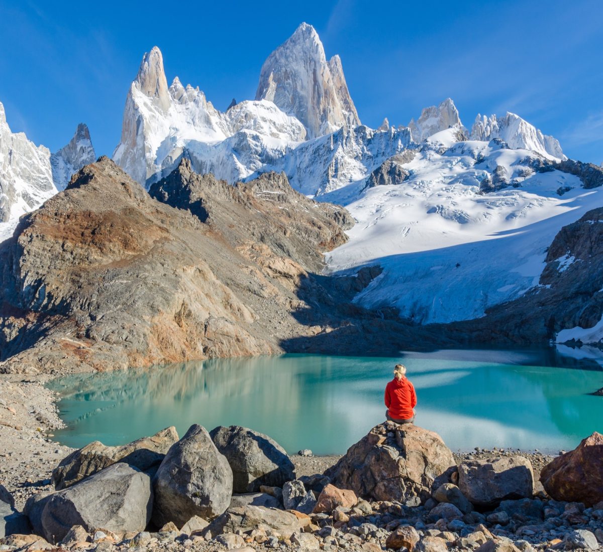 Mount Fitz Roy in Los Glaciares National Park, Patagonia
