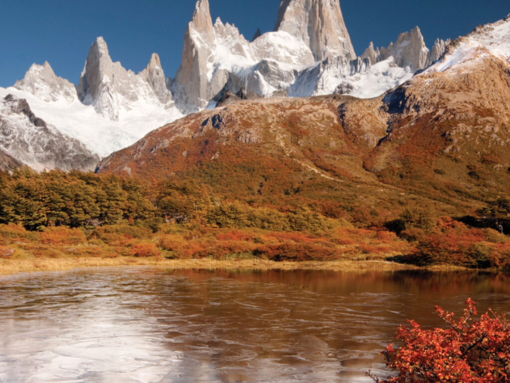 Mount Fitz Roy in Los Glaciares National Park, Patagonia
