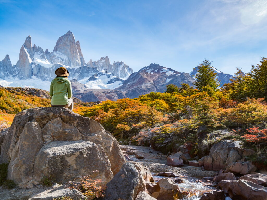 Mount Fitz Roy in Los Glaciares National Park, Patagonia