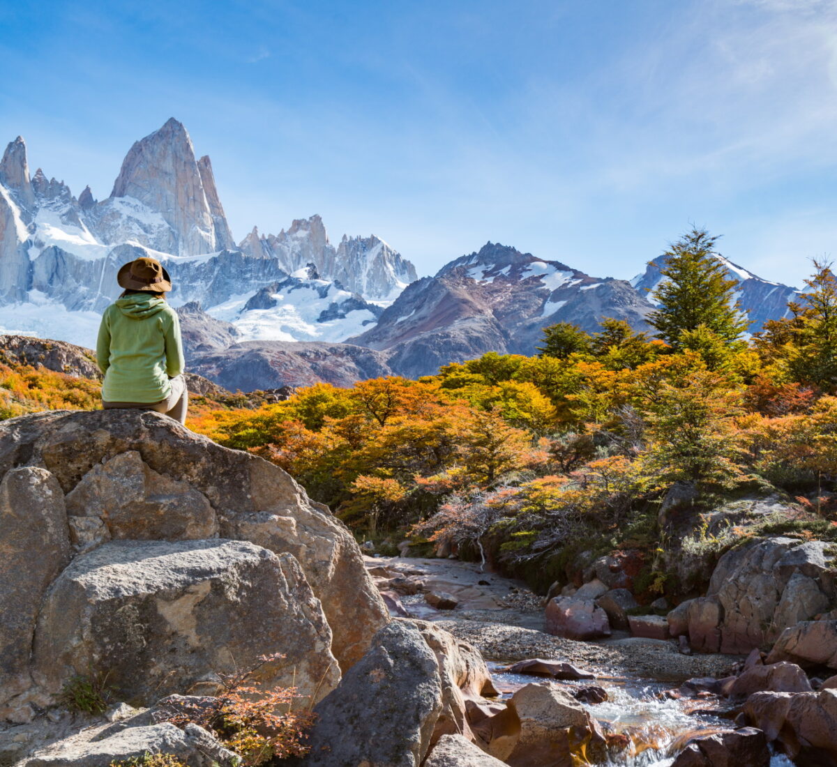 Mount Fitz Roy in Los Glaciares National Park, Patagonia