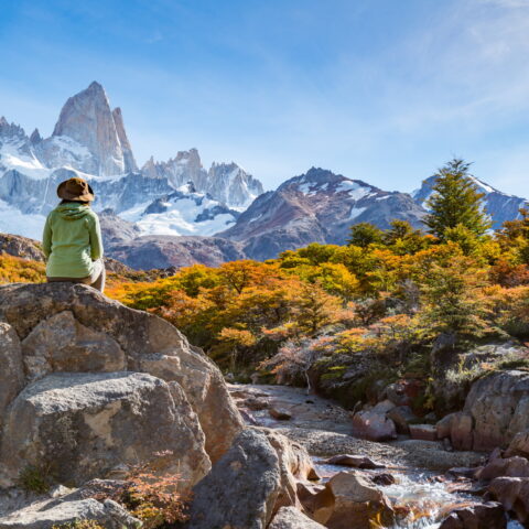 Mount Fitz Roy in Los Glaciares National Park, Patagonia