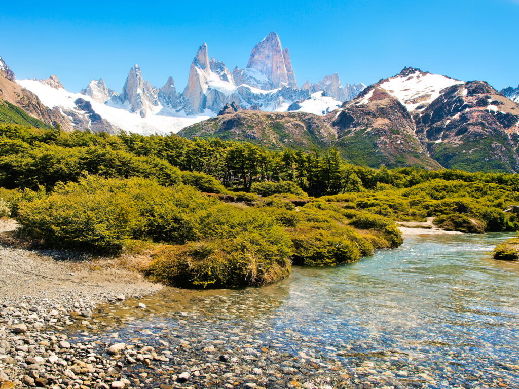 Mount Fitz Roy in Los Glaciares National Park, Patagonia