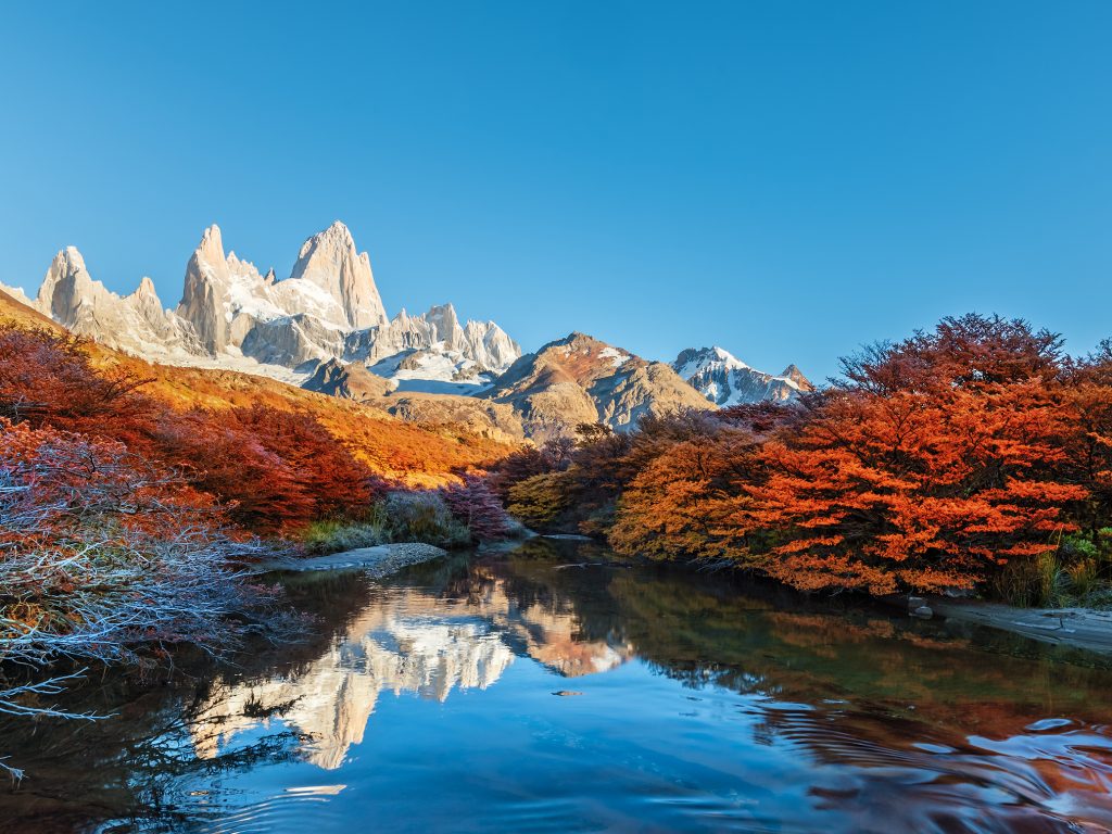 Mount Fitz Roy in Los Glaciares National Park, Patagonia