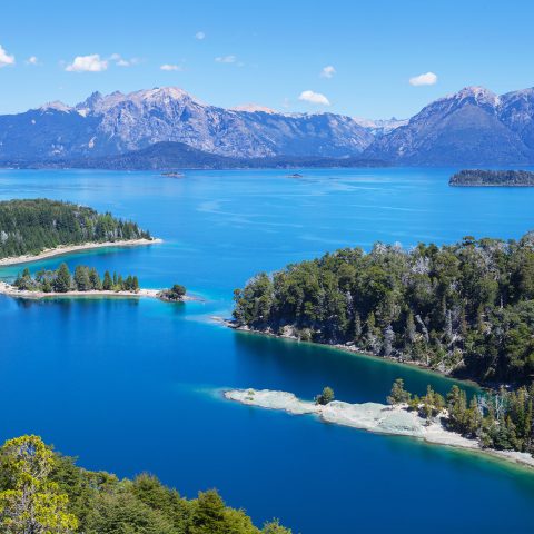 Islands and mountains in the sea, Argentina