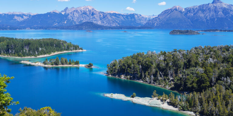 Islands and mountains in the sea, Argentina