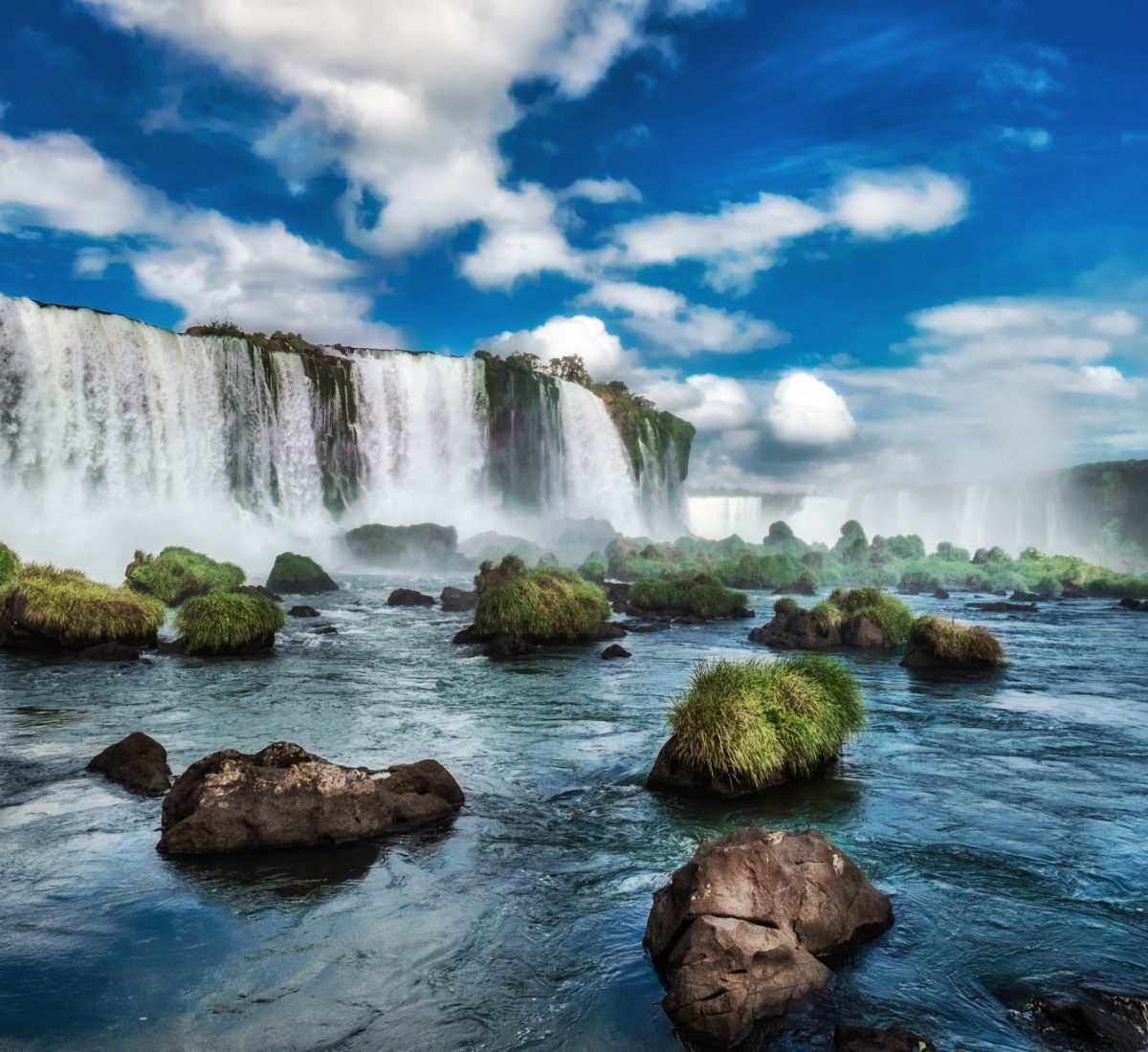 Iguacu Falls, Iguacu National Park, Waterfall, Argentina, Brazil