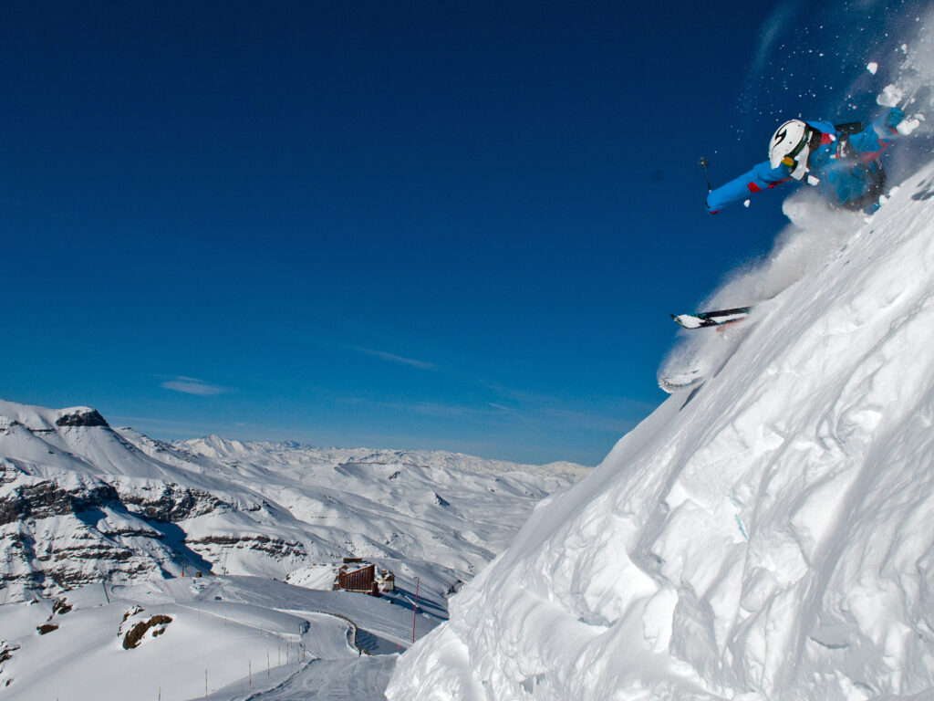 skiing Chile