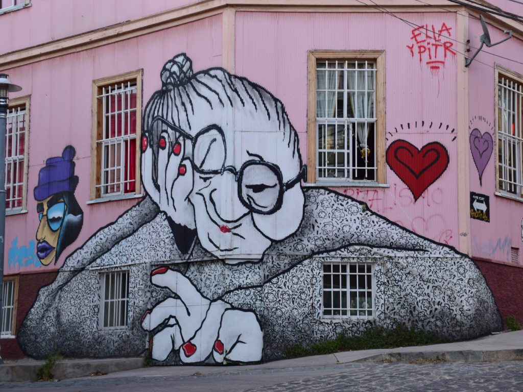 Street art Valparaiso