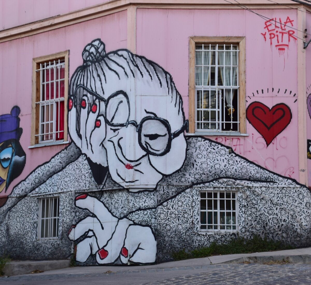 Street art Valparaiso