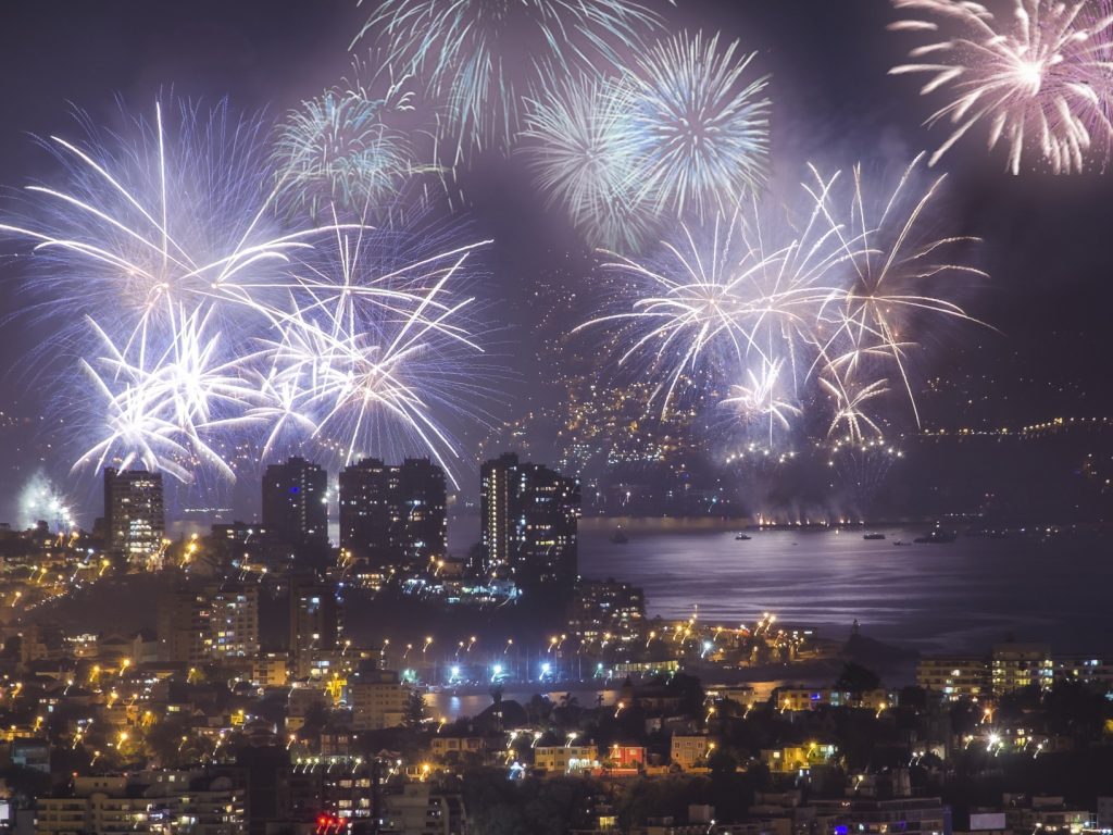 Valparaiso fireworks