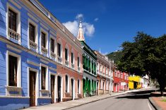 Colonial buildings Bogota