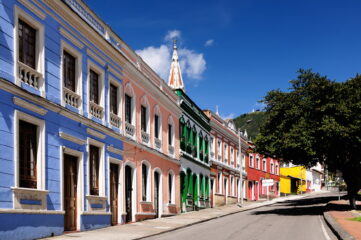 Colonial buildings Bogota