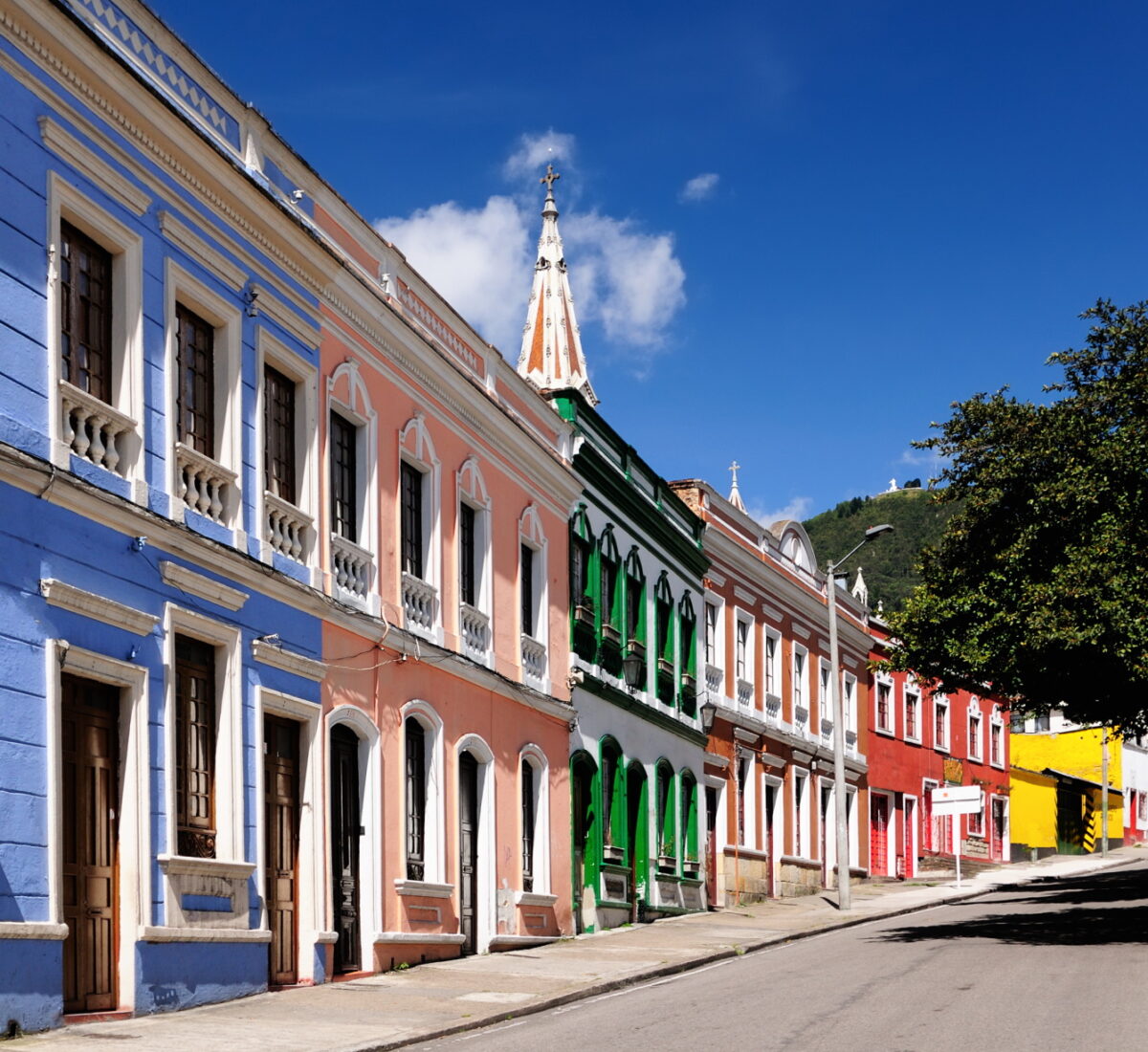 Colonial buildings Bogota
