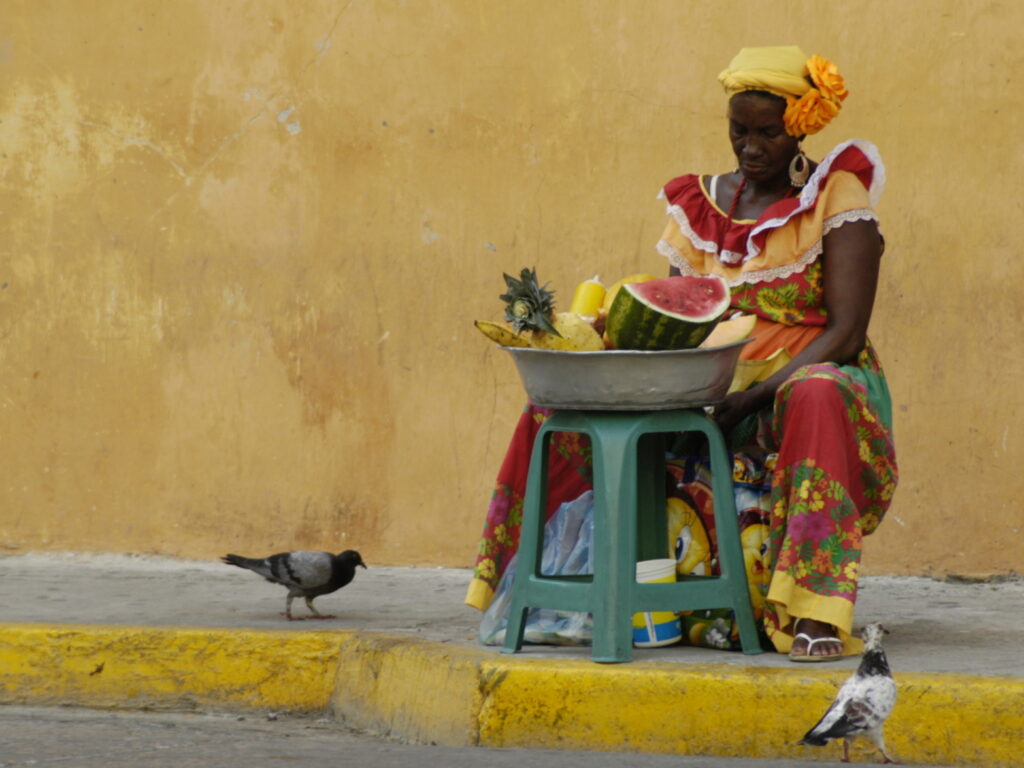 Lady in Cartagena