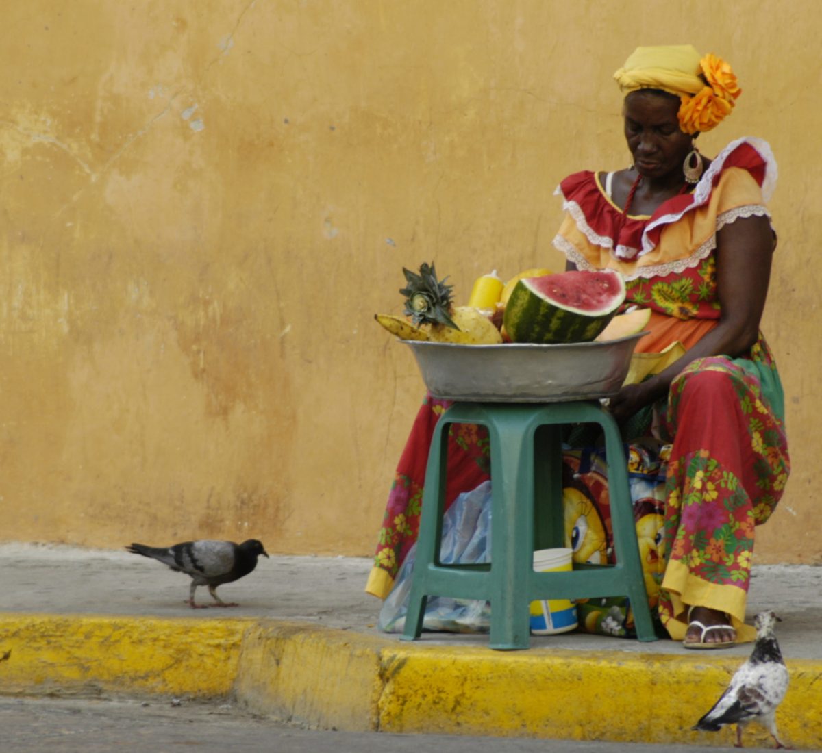 Lady in Cartagena