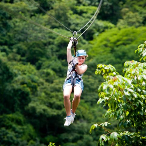 ShutterStock © zip lining