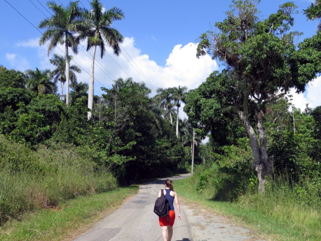 Walking in Las Terrazas Cuba