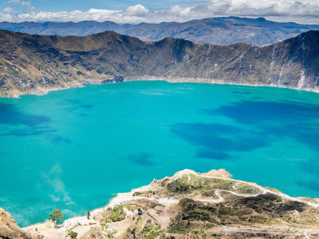 Quilatoa Volcano