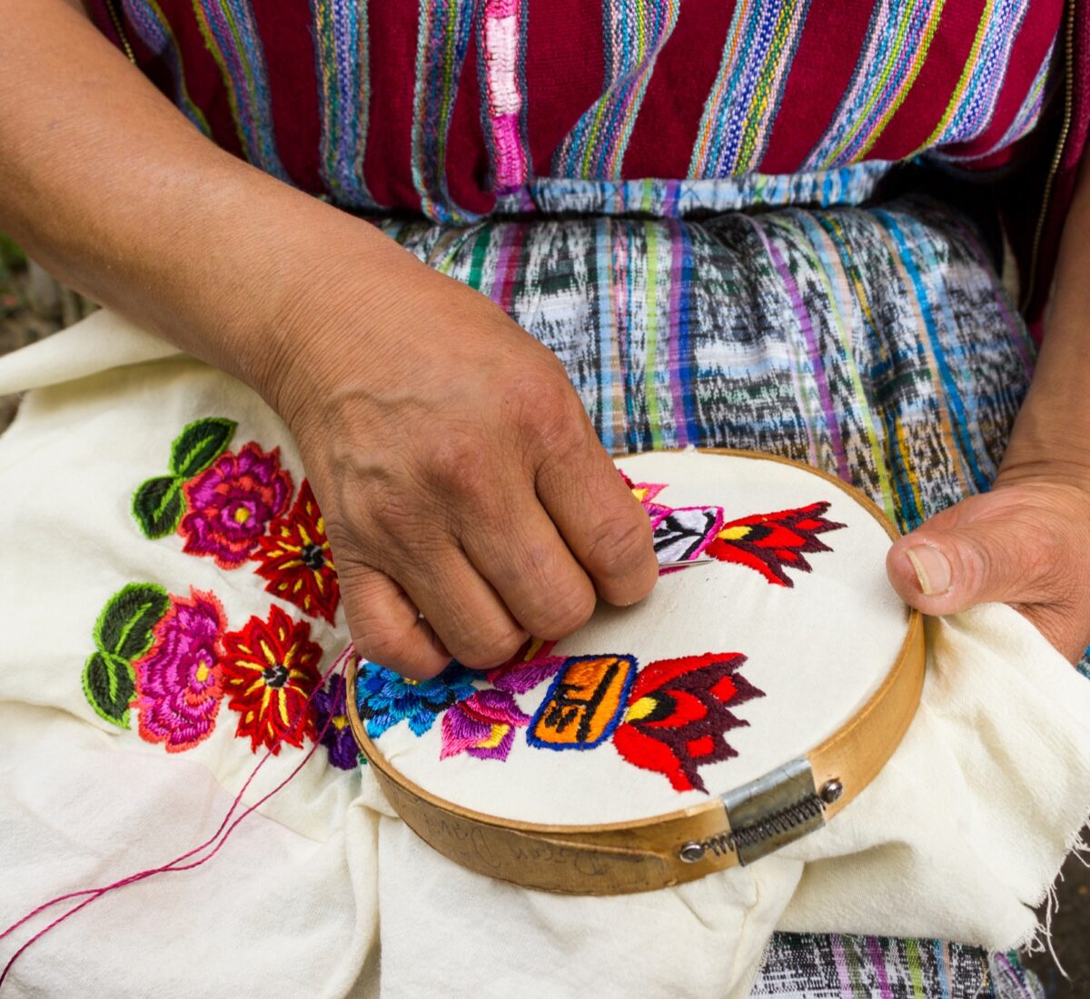 Weaving Lake Atitlan