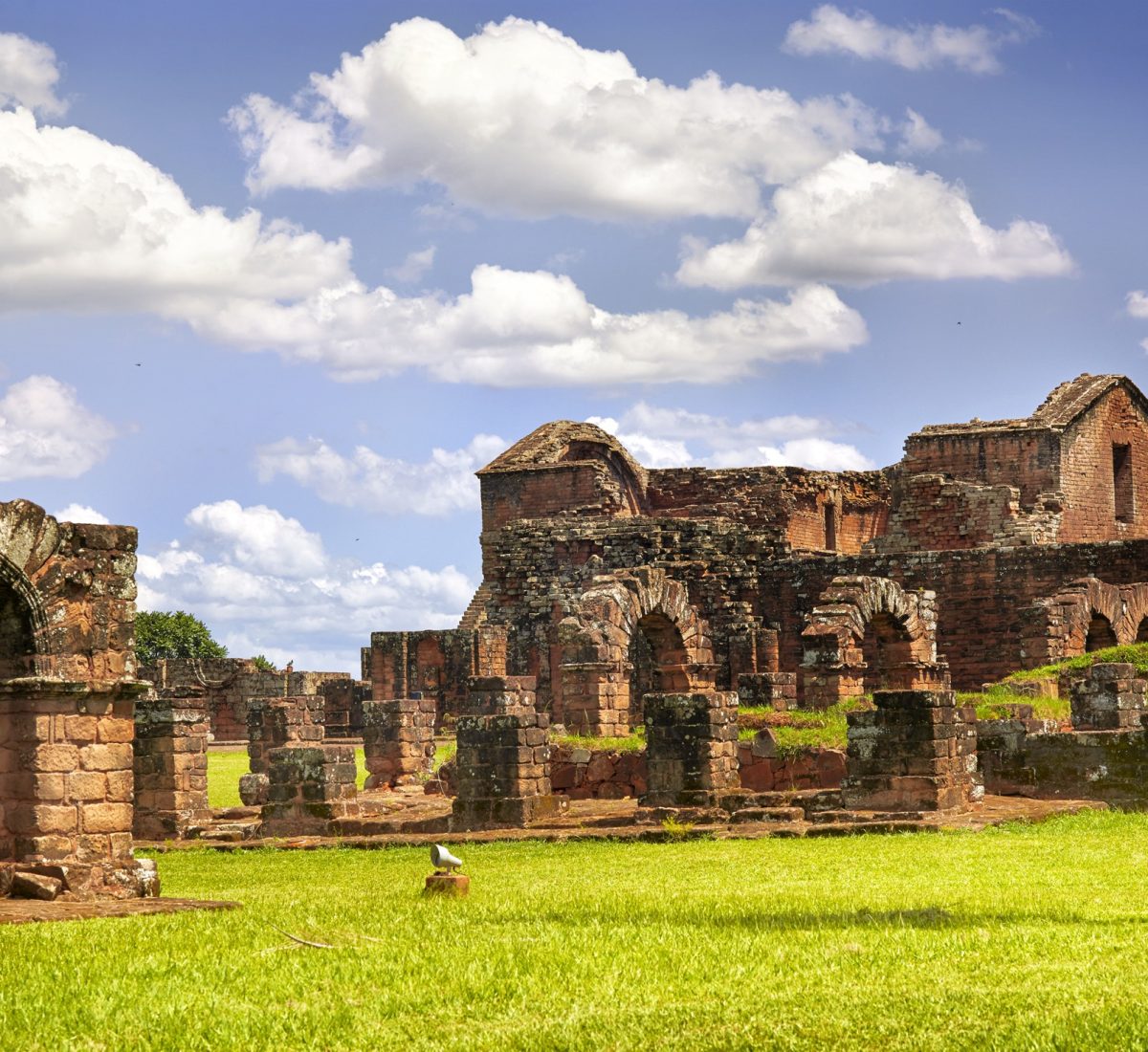 Ruins of Jesuit mission Paraguay