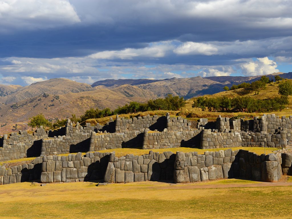 Walls in the Sacred Valley of the Incas, Peru