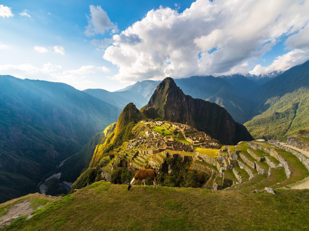 Machu Picchu in Peru