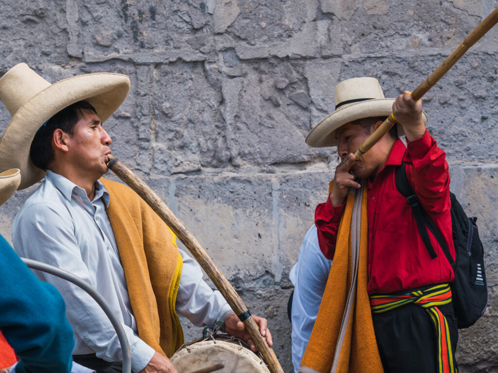 Musicians in Cajamarca