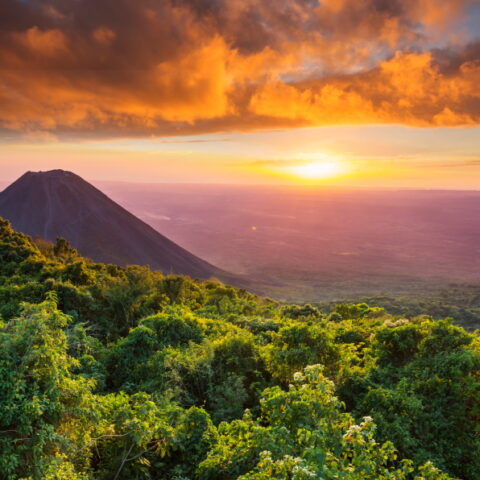 El Salvadaor Volcano