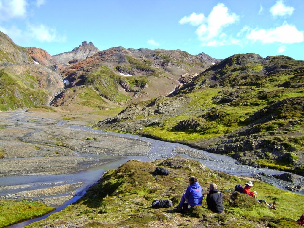 ARG USH FD hike to Cerro Rebert (trek Vuelta a USH)