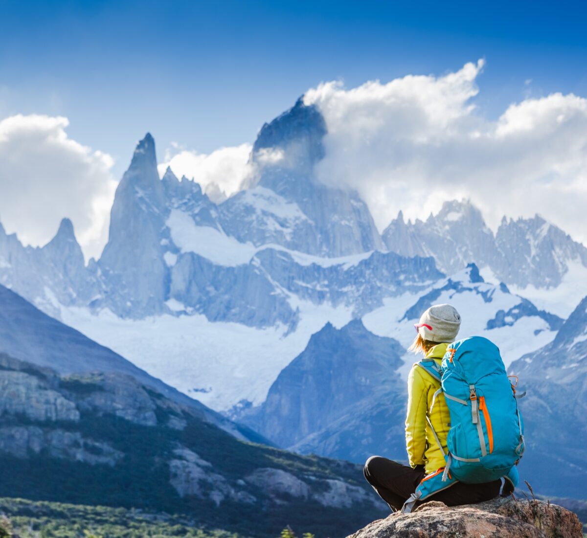 Mount Fitz Roy in Los Glaciares National Park, Patagonia