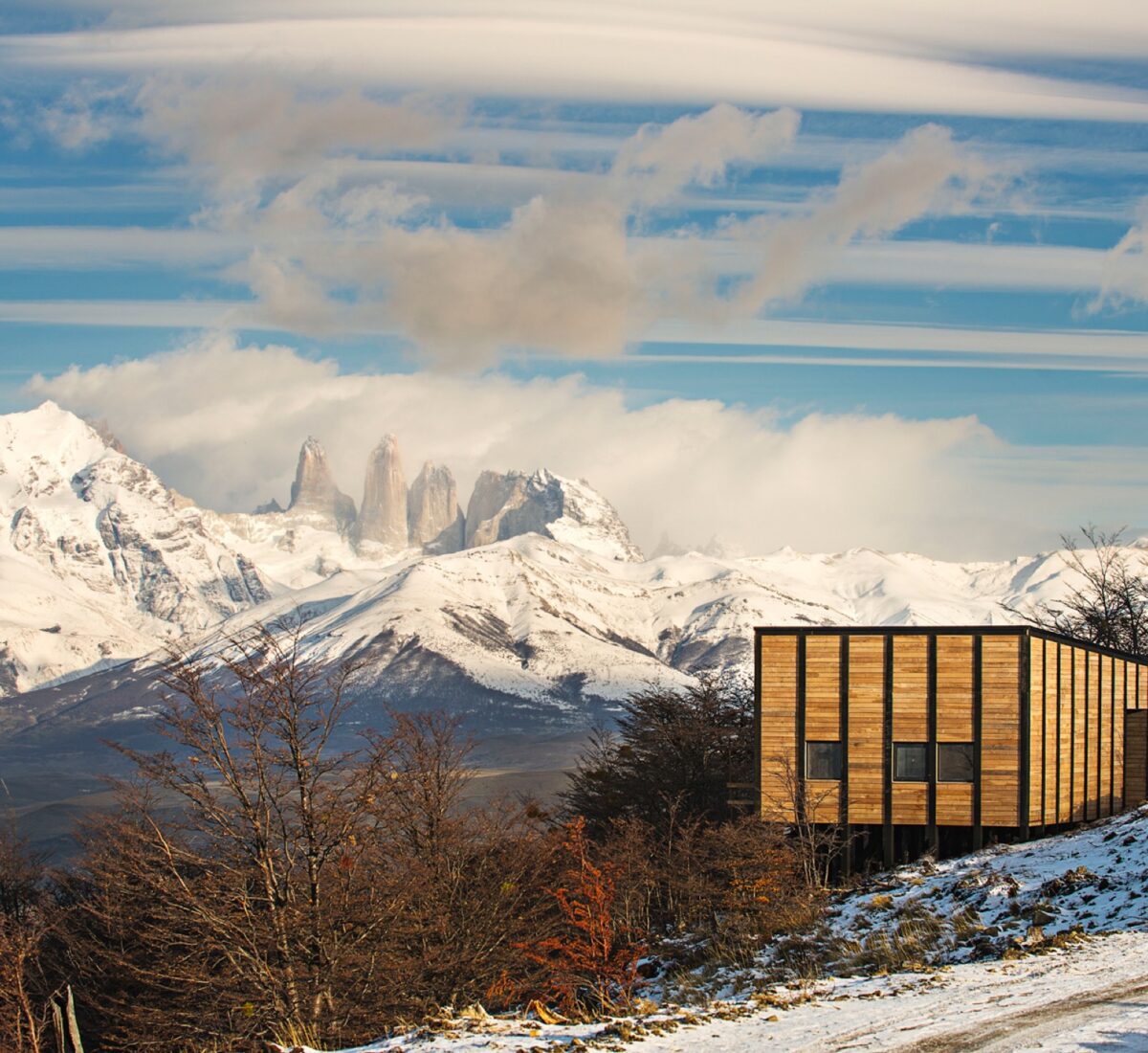 Mountain views in Patagonia.