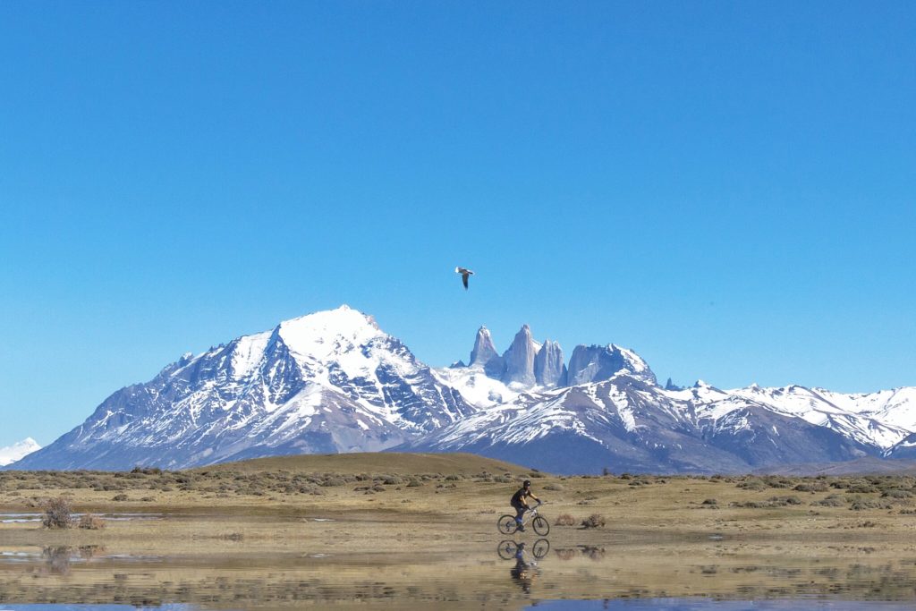 Mountain views in Patagonia.