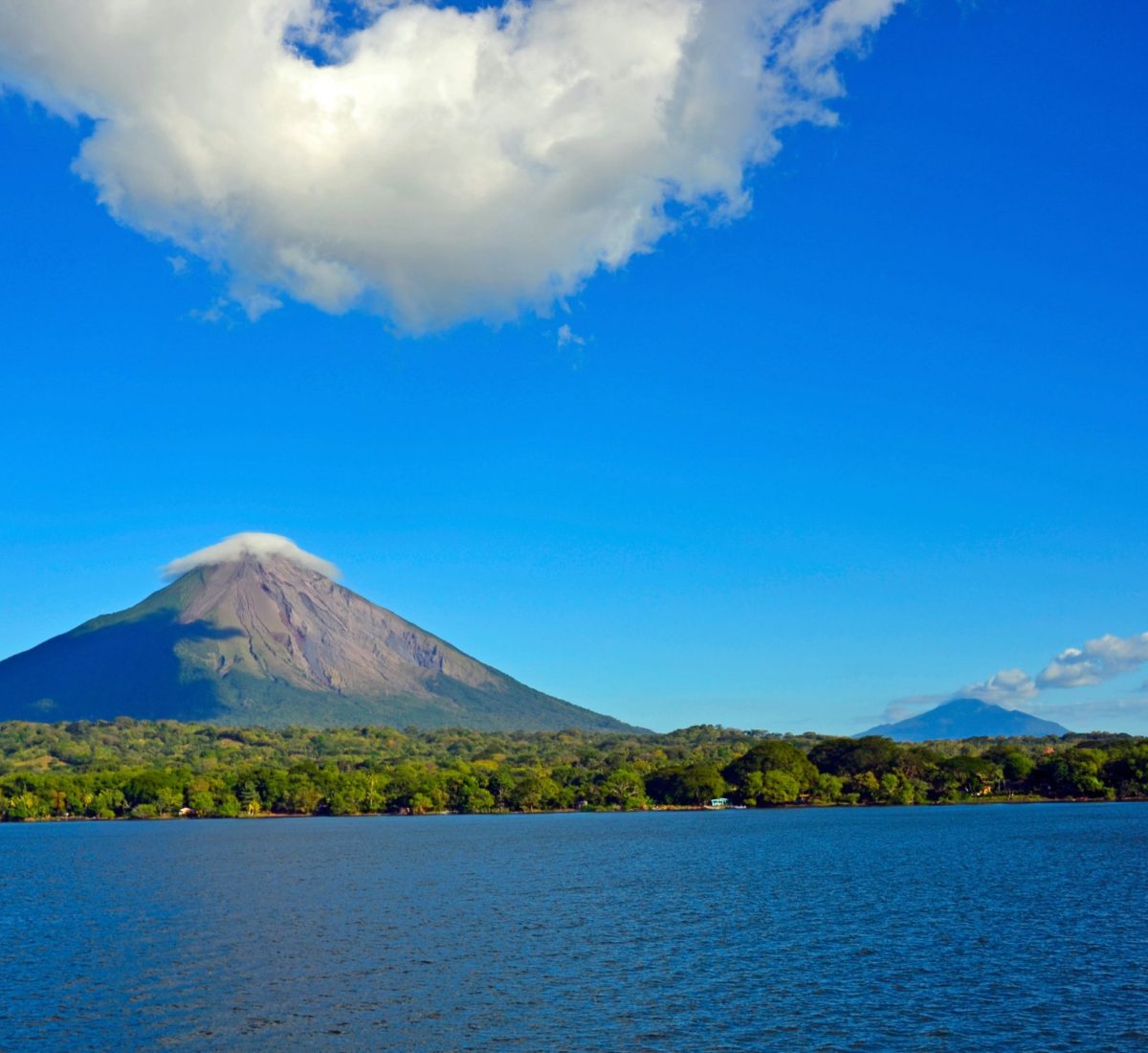 Volcano in Ometepe Island, Nicaragua