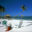 VICTORIA HOUSE  Ambergris Caye,BelizeBeach, chairs & view to jetty
