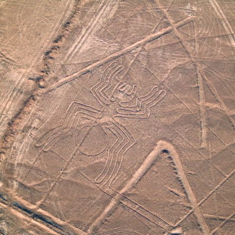 Nasca lines in Peru