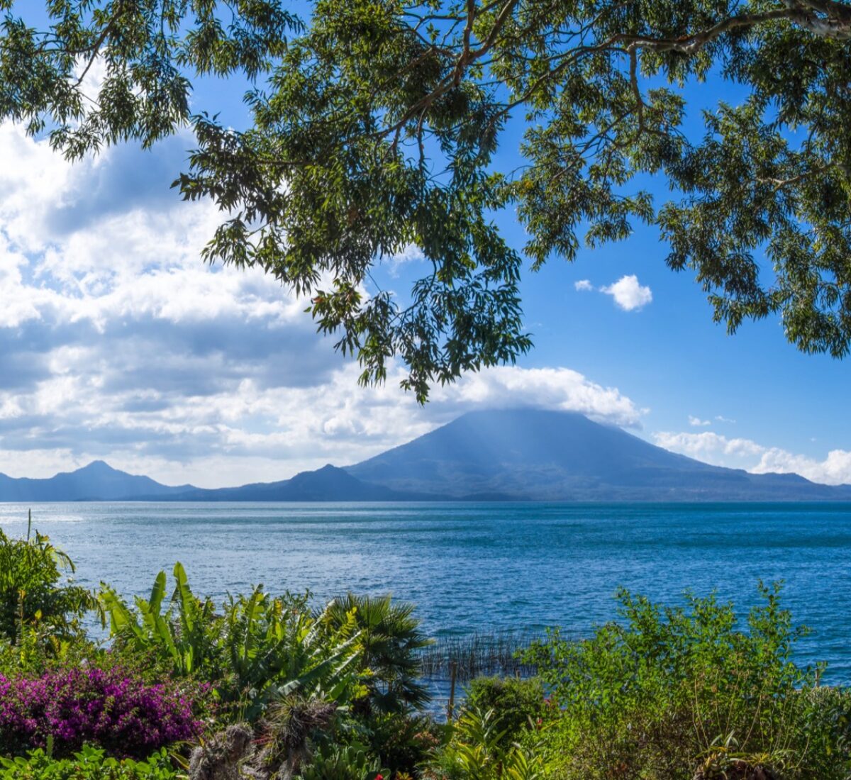 Lake Atitlan views in Guatemala