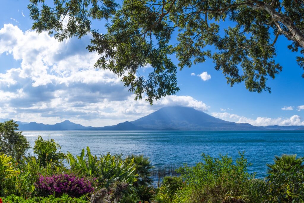 Lake Atitlan views in Guatemala