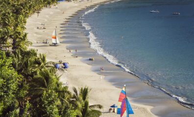 Playa La Ropa beach in Mexico