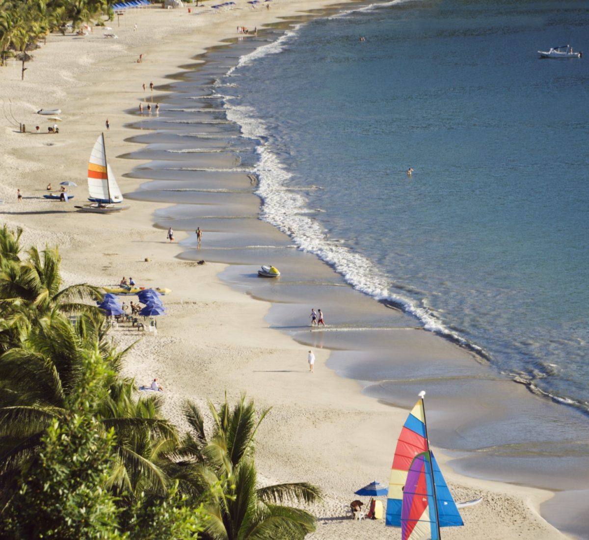 Playa La Ropa beach in Mexico