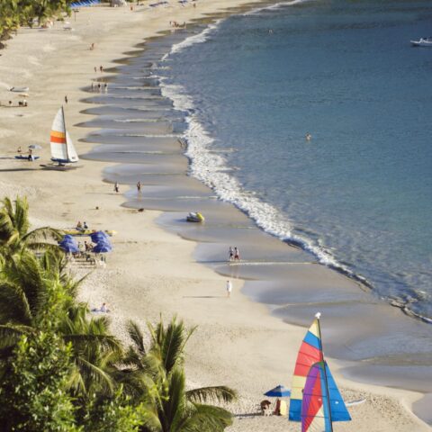 Playa La Ropa beach in Mexico