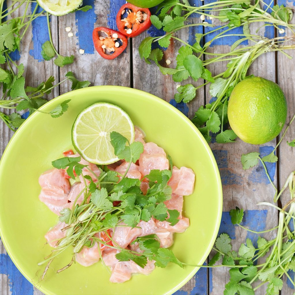 Ceviche dish from Peru