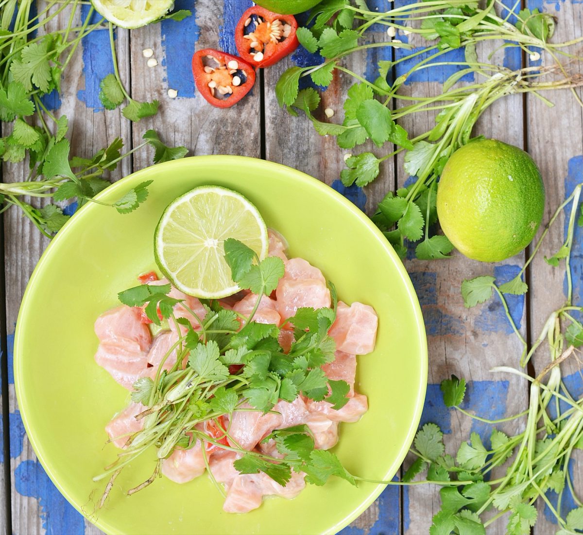 Ceviche dish from Peru