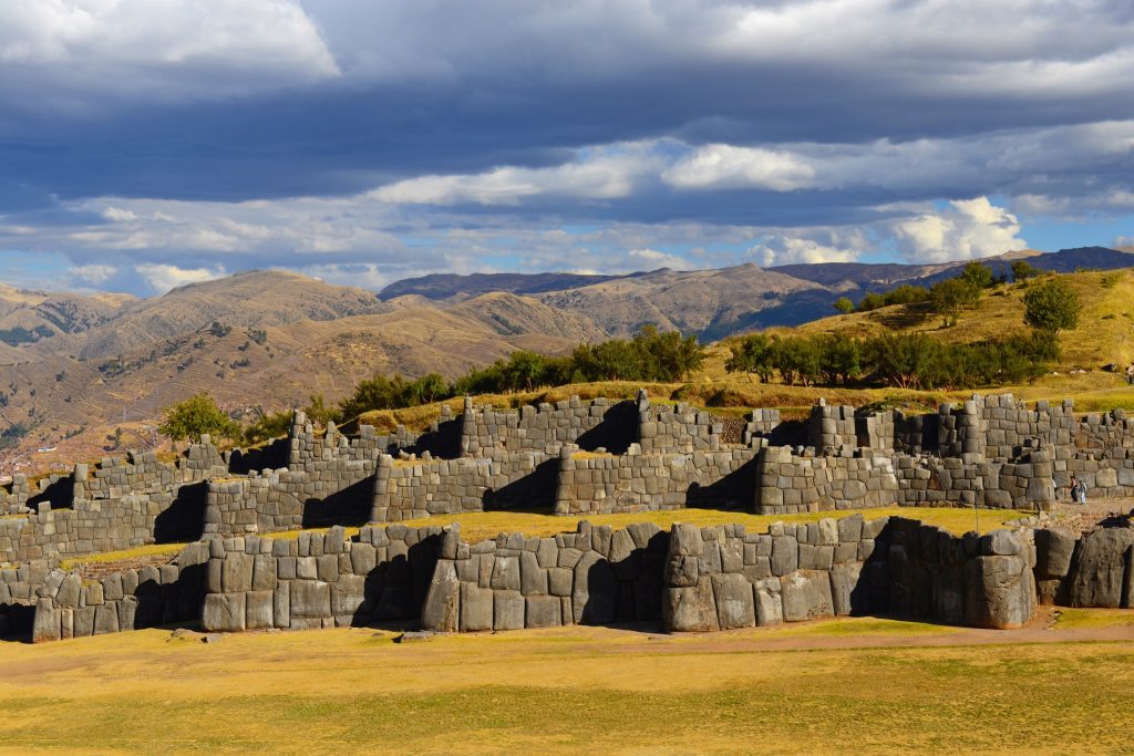 Walls in the Sacred Valley of the Incas, Peru