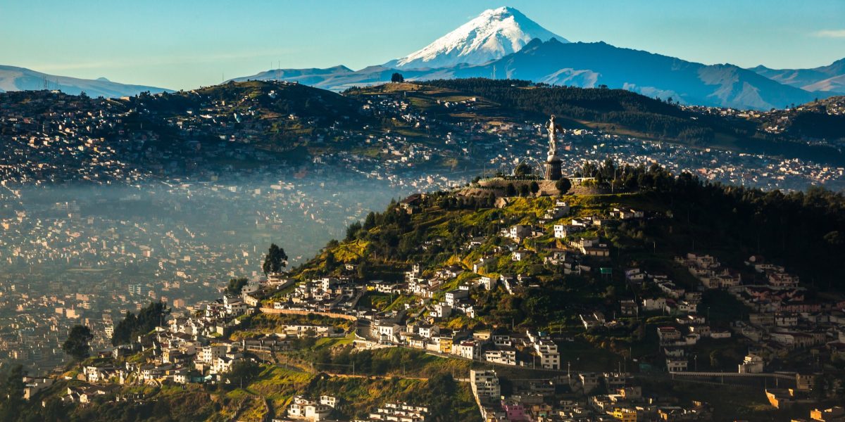 El Panecillo in Quito, Ecuador