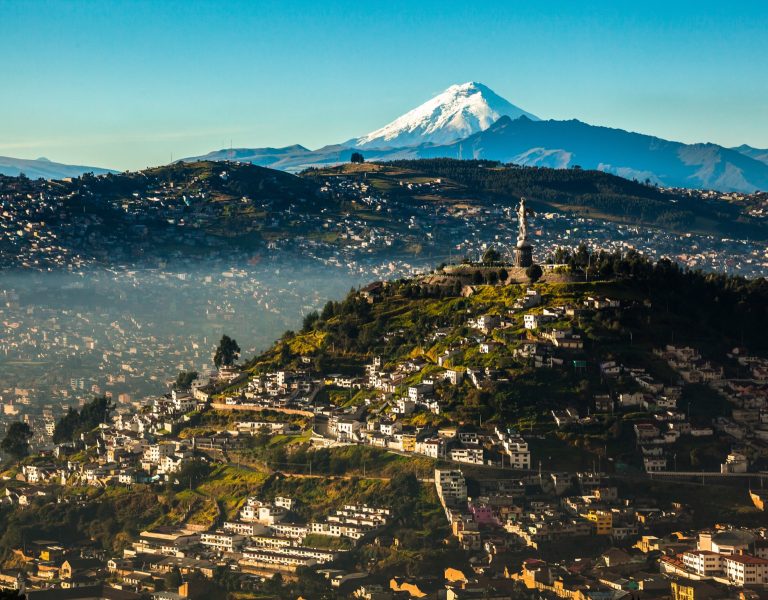 El Panecillo in Quito, Ecuador