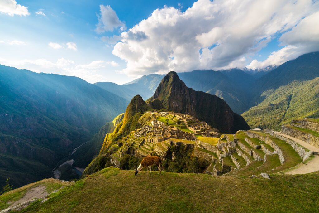 Machu Picchu in Peru