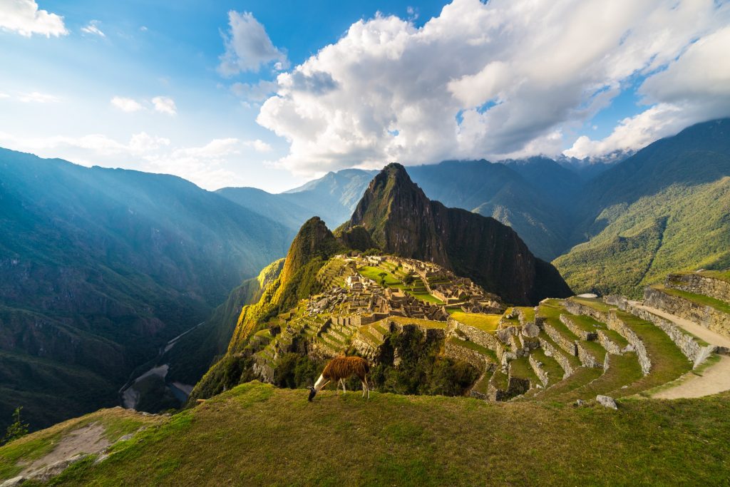 Machu Picchu in Peru